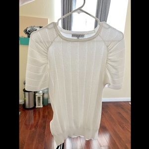 Current Air LA brand White Women Sweater T-shirt S
